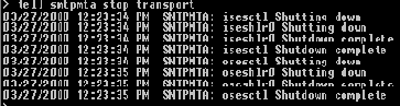 Остановка подзадачи Inbound